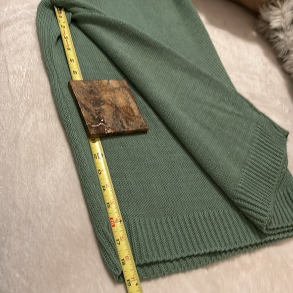 Urban Rebel Mock T Sleeveless Top NWT Green Knit Wide Leg Cropped Palazzo Pants - Picture 16 of 16